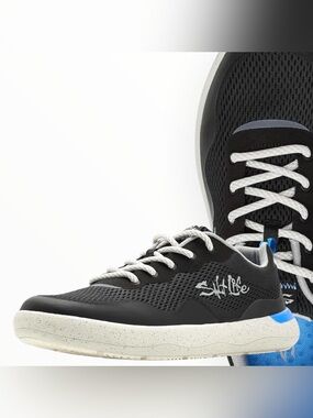 Salt Life Tidewalker Water Friendly Sneakers Men’s Size 9 Black NIB